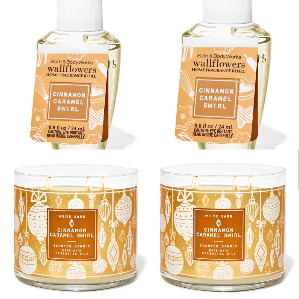 Bath and Body Works Cinnamon Swirl Candle
